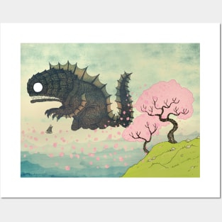 Springtime Sea Monster Posters and Art